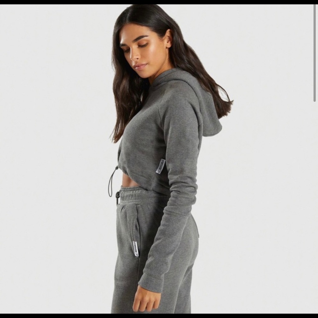 Rare Nwot Gymshark Crop Hoodie